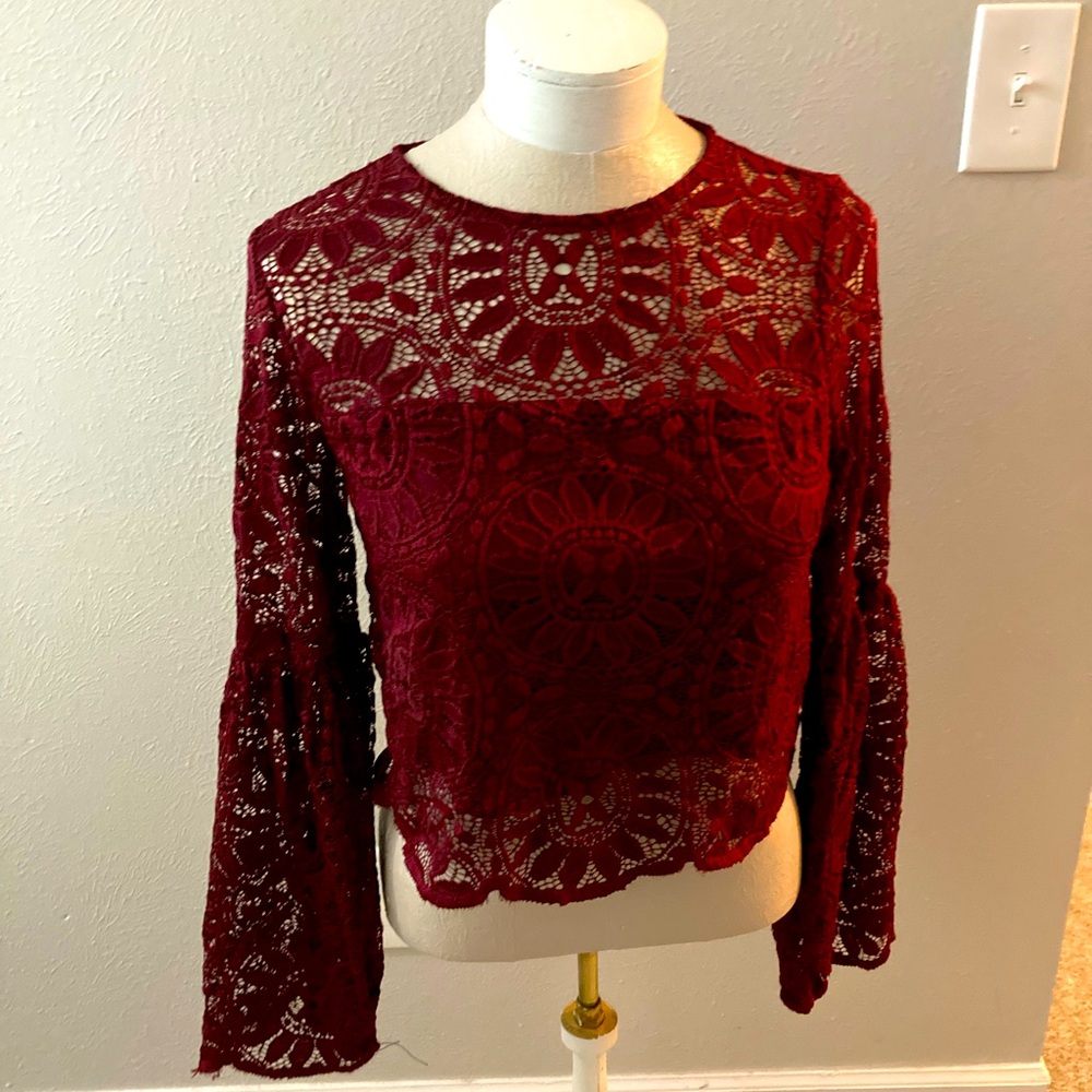 Lace Crop Top